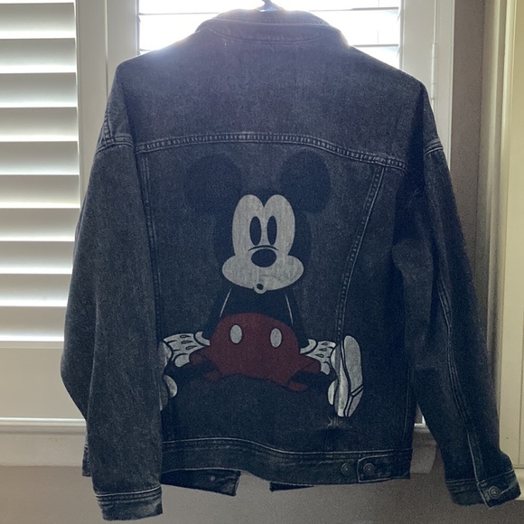 Disney X Ae Mickey Mouse Denim Jacket 